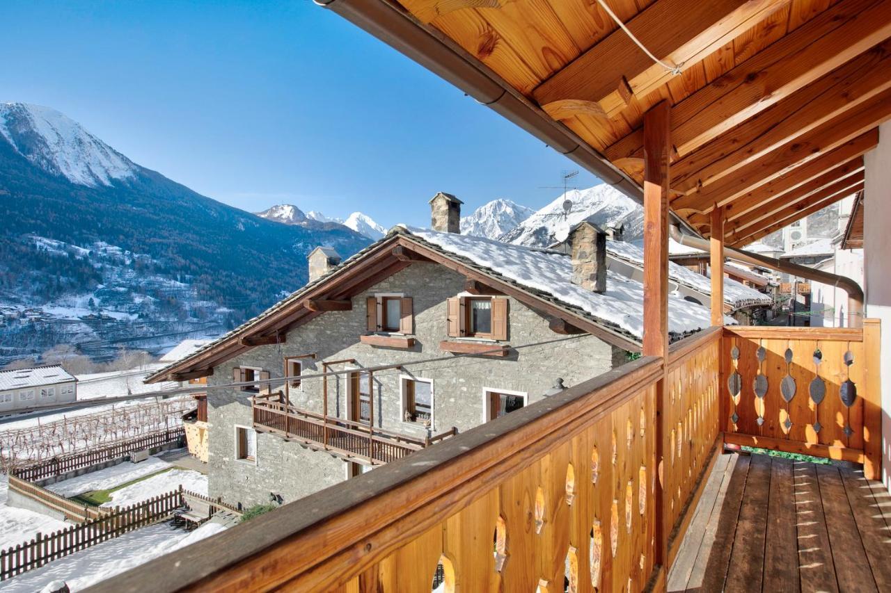 Chalet Vista Monte Bianco Ла-Саль Экстерьер фото